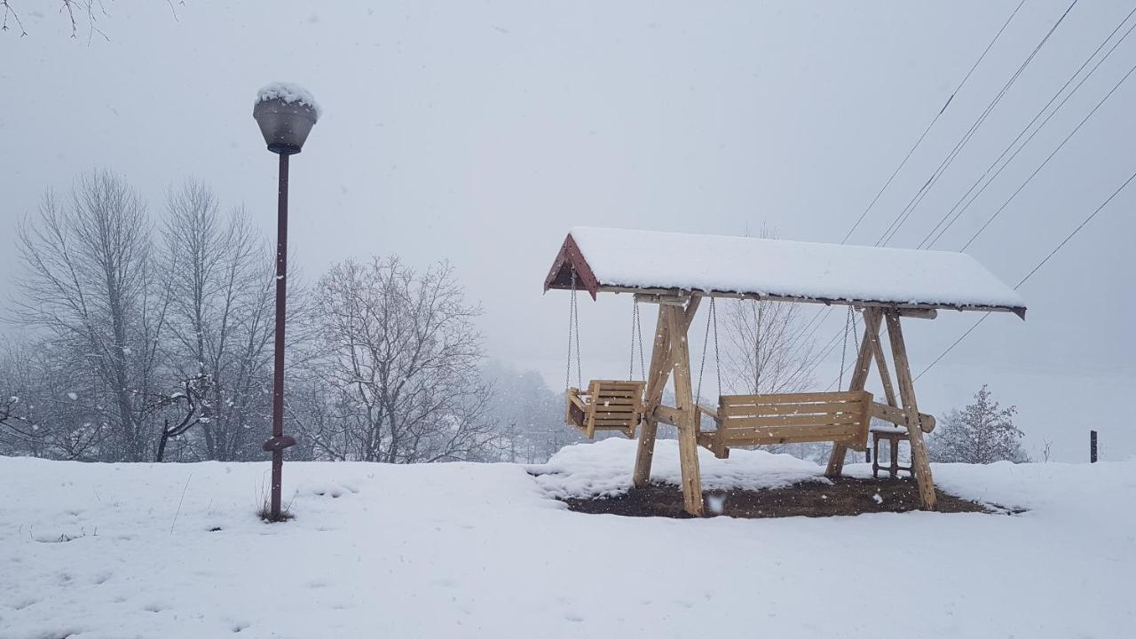 Casa Colt De Rai Villa Brezoi Buitenkant foto